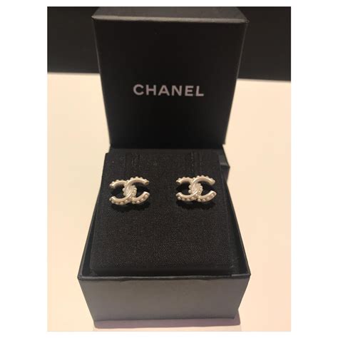 boucle chanel oreille|Chanel earrings outlet.